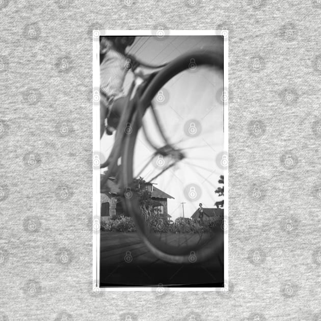 Vintage Photo of Aunt Cookie on Her Bicycle by Savor This